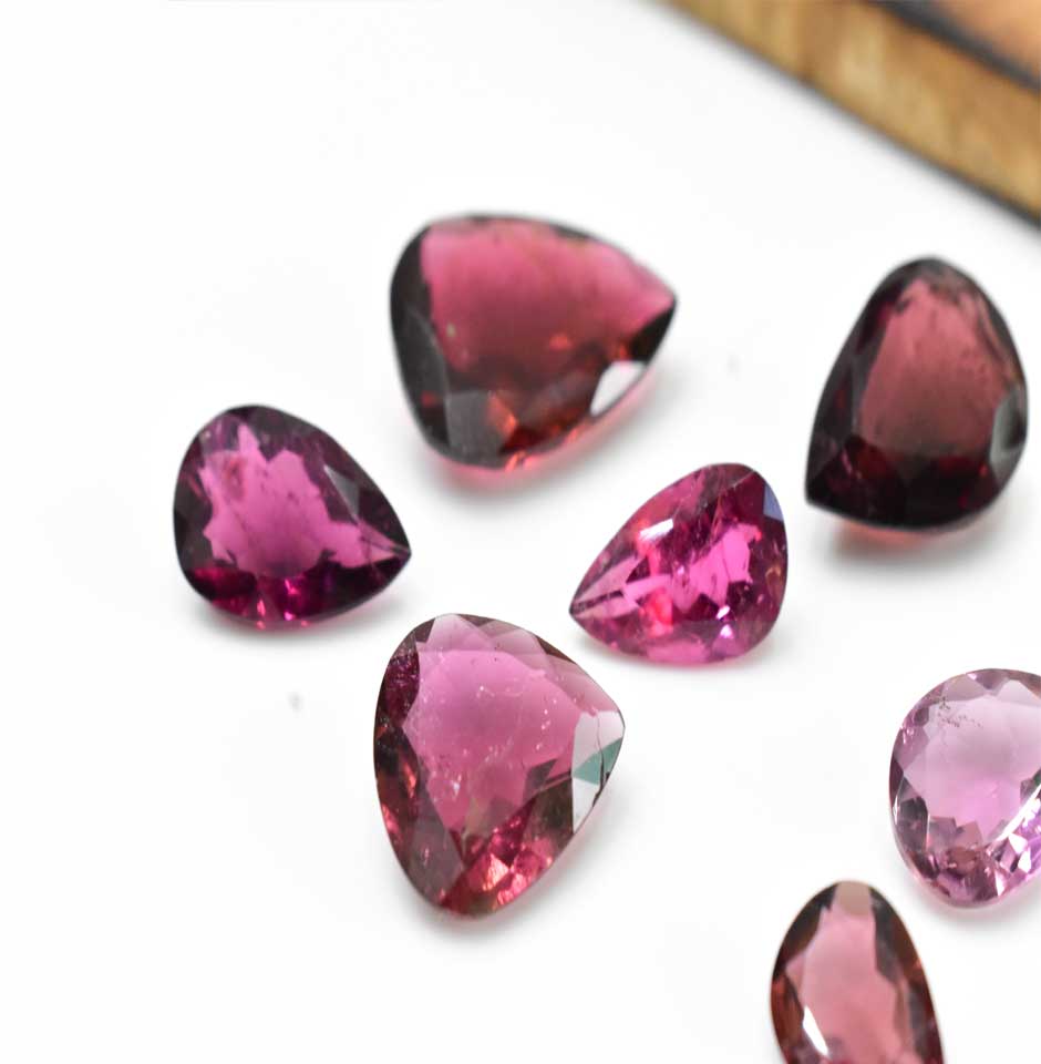 Pear Cut Tourmlaine Gemstone