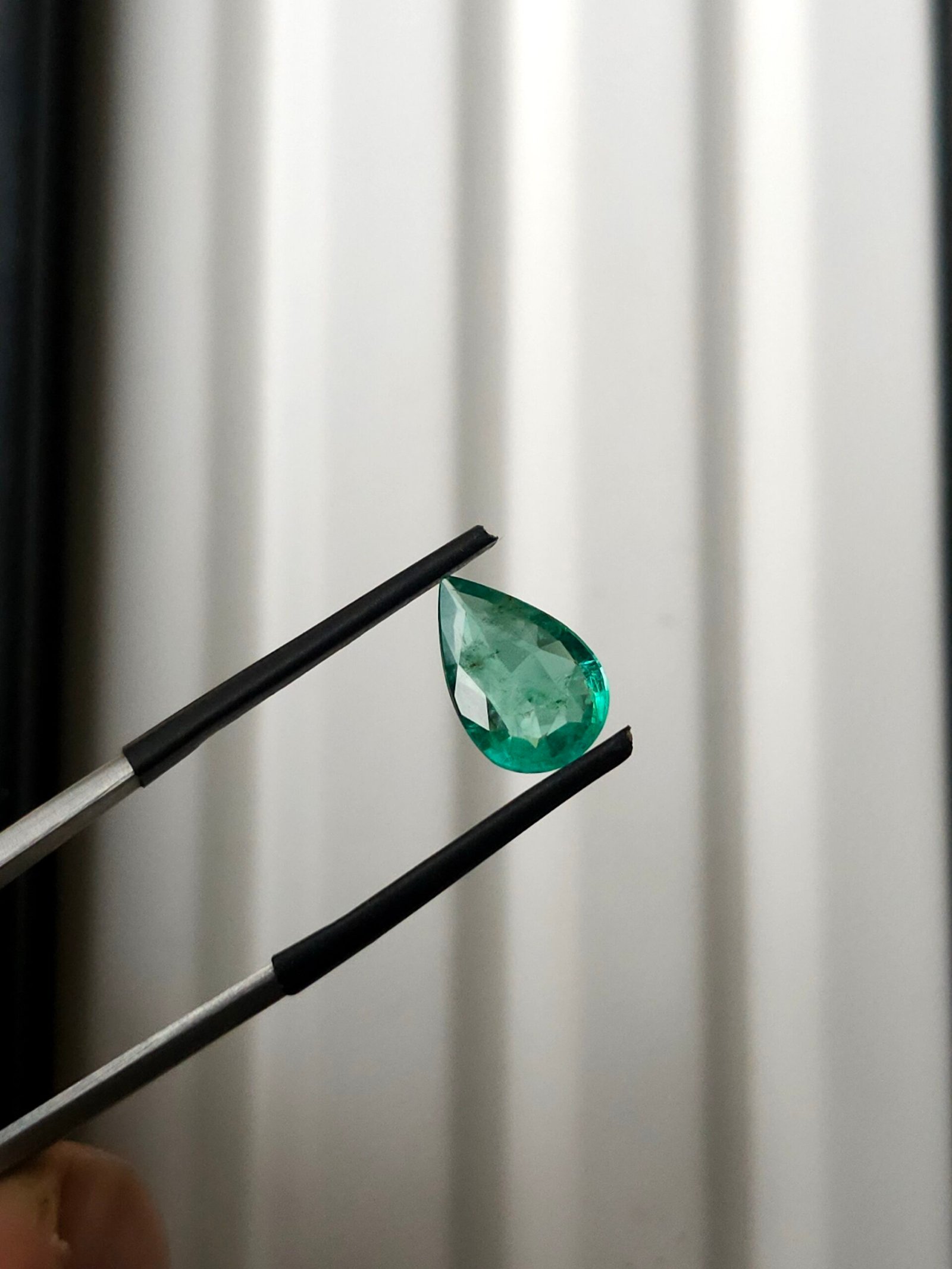 Natural Emerald pear shape